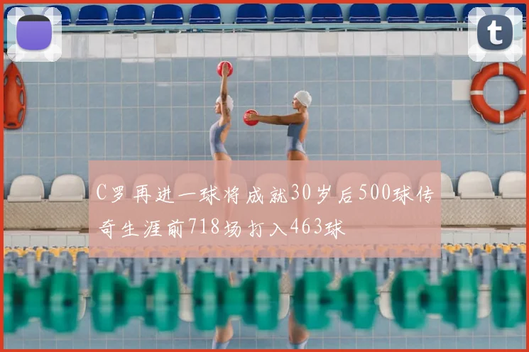 C罗再进一球将成就30岁后500球传奇生涯前718场打入463球