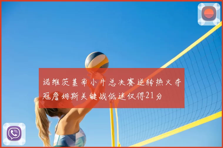 诺维茨基率小牛总决赛逆转热火夺冠詹姆斯关键战低迷仅得21分