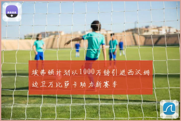 埃弗顿计划以1000万镑引进西汉姆边卫万比萨卡助力新赛季